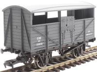 4-wheel cattle wagon in GWR grey - 13830