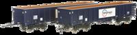4F-025-021 MJA  GBRF  Bogie Box Wagon 502047 & 048