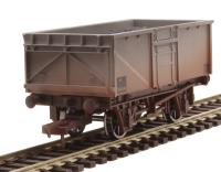 16-ton steel mineral wagon in BR grey - M620240 - weathered