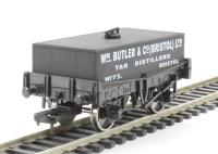 4-wheel rectangular tank wagon "Butler & Co." - 73