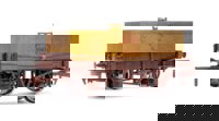 4F-032-024 Rectangular Tank Shell Oil - Weathered