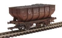 21-ton mineral hopper "G Weaver" - 157 - weathered