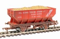 21-ton mineral hopper "Pilkington Brothers, St Helens" - 1970 - weathered
