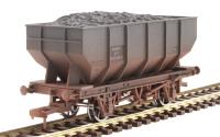 21-ton mineral hopper in BR grey - E289530 - weathered