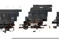 4F-036-028 4-wheel bulk grain hopper in GWR grey - 42335 - weathered 4F-036-028 4-wheel bulk grain hopper in GWR grey - 42335 - weathered