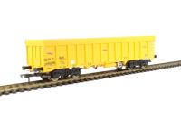 IOA 'Merlin' bogie ballast wagon in Network Rail yellow - 3170 5992 115-3
