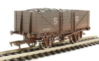 4F-051-012 5-plank open wagon in SR brown - 27369 - weathered