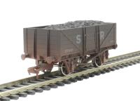 4F-051-042 5-plank open wagon in SR brown - 27344 - weathered