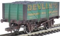 4F-051-052 5-plank open wagon "Devlins Trawlers, Granton" - 12 - weathered