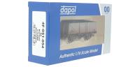 4F-051-054 5-plank open wagon in BR grey - M318244 - weathered 