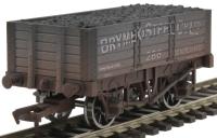 4F-052-034 5-plank open wagon with 9ft wheelbase "Brymbo Steel" - 286 - weathered