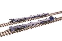 IDA 'super low' 45' container wagons in DRS livery -39 70 490 1005 - 1 - pack of 2