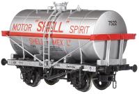 14-ton Class A tank wagon in Shell Motor Spirit silver - 7522