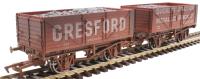 7-plank open wagons "Buckley Junction & Gresford, Wrexham" - 22 & 222 - weathered - pack of 2