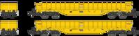 4F-083-004 JNA-Y `Hawk' Inner Wagon Network Rail Yellow 81705831219-7