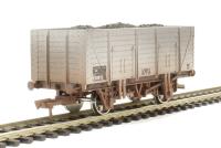 9-plank open wagon in BR grey - E30946 - weathered