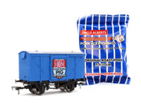 4F-PIGBLUE-24 Uncle Alberts Porkshire Pig Pork Scratchings Blue Vent Van 4F-PIGBLUE-24 Uncle Alberts Porkshire Pig Pork Scratchings Blue Vent Van