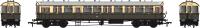 GWR Diagram N 59' Autocoach in GWR chocolate & cream with Twin Cities crest - Digital Fitted