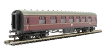 RTR 60ft Stanier corridor composite in BR lined maroon