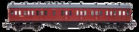 4P-010-152 57ft Stanier Non-Corridor Composite M19183M BR Lined Maroon