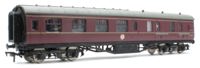 4P-010-451 57ft Stanier Corridor Brake Composite M5750M BR Lined Maroon