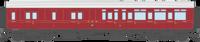 4P-021-005 4P-021-101 GWR Corridor Toplight 1925 Lined Chocolate & Cream All Third 3930