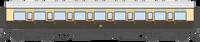 4P-021-201 GWR Corridor Toplight 1930 Chocolate & Cream Twin Cities All Third 2573
