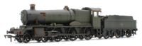 4S-001-013W Garsington Manor BR Lined Green Late Crest 78xx Manor Class 4-6-0 Steam Locomotive No.7817 - Heavy Weathered