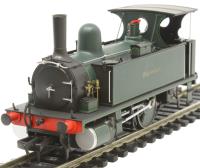 LSWR Class B4 0-4-0T 176 "Guernsey" in LSWR Southampton docks lined green - Digital fitted