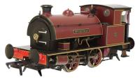 Hawthorn Leslie 0-4-0ST "Invincible" in Woolwich Arsenal Railway lined maroon - Digital sound fitted