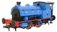 Hawthorn Leslie 0-4-0ST in National Coal Board lined blue