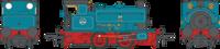 4S-024-010 Hawthorn Leslie 0-4-0ST Lined Blue `Taw' ICI Roundel - Steam Tank Locomotive