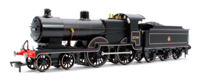 4S-028-004S SECR Maunsell D1 Class BR Black (Early Crest) 4-4-0 Steam Locomotive No.31741 (DCC Sound)