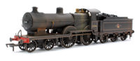 4S-028-005DWL Highly Detailed Deluxe Weathered SECR Maunsell D1 Class BR Black (Late Crest) 4-4-0 Steam Locomotive No.31246