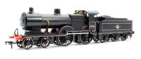 4S-028-005S SECR Maunsell D1 Class BR Black (Late Crest) 4-4-0 Steam Locomotive No.31246 (DCC Sound)