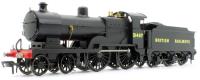 Class D1 4-4-0 31487 in BR black with SR sunshine lettering - Exclusive to Rails of Sheffield