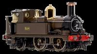 4S-517-002D GWR 517 Class 0-4-2 524 Lined Chocolate Steam Locomotive - DCC Fitted 4S-517-002D GWR 517 Class 0-4-2 524 Lined Chocolate Steam Locomotive - DCC Fitted
