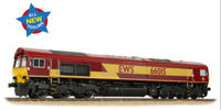 50-000 Class 66/0 66015 EWS Diesel Locomotive 50-000 Class 66/0 66015 EWS Diesel Locomotive