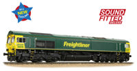 50-001SFX Class 66/5 66515 Freightliner Green Diesel Locomotive - Deluxe DCC Sound 50-001SFX Class 66/5 66515 Freightliner Green Diesel Locomotive - Deluxe DCC Sound