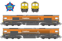 50-011 Class 66/5 66501 Freightliner 60 1965-2025 Freightliner Orange Diesel Locomotive 50-011 Class 66/5 66501 Freightliner 60 1965-2025 Freightliner Orange Diesel Locomotive