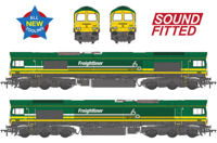 50-012SF Class 66/6 66601 Freightliner 60 1965-2025 Freightliner Green Diesel Locomotive - DCC Sound 50-012SF Class 66/6 66601 Freightliner 60 1965-2025 Freightliner Green Diesel Locomotive - DCC Sound
