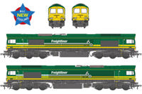 50-012 Class 66/6 66601 Freightliner 60 1965-2025 Freightliner Green Diesel Locomotive 50-012 Class 66/6 66601 Freightliner 60 1965-2025 Freightliner Green Diesel Locomotive