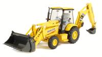 50-3095 Komatsu WB146 Backhoe Loader with attachments