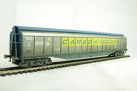 Cargowaggon in blue & silver (weathered)