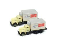 50375 N IH R190 refrigerated box truck Old Milkw 50375 N IH R190 refrigerated box truck Old Milkw