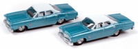 50433 1967 Ford Galaxie Agua/wh - N-Scale 50433 1967 Ford Galaxie Agua/wh - N-Scale