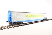 Bogie covered IWB Cargowaggon 2797591 in silver and blue - weathered