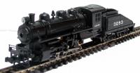 50552 USRA 0-6-0 switcher & tender of the Atchison, Topeka & Santa Fe Railroad