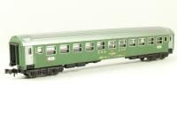 51302600 2nd class intercity express coach in SBB CFF FFS green