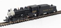 51562 American 2-6-2 Prarie & tender in Baltimore & Ohio black livery